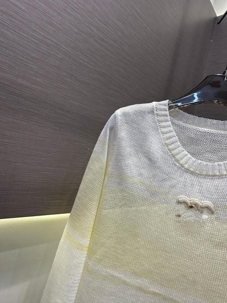 Autumn Knit Patchwork Embroidered Loose Sweater