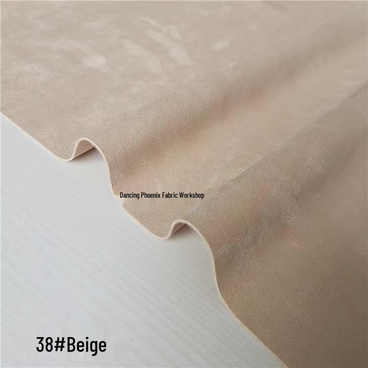 Luxury Snowflake Velvet Suede Air Layer Fabric - Thick, Stretchy, Soft, Delicate Knit