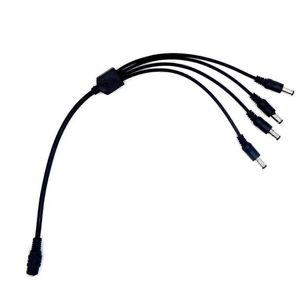 Dc 1 In 4 Power Cable 1 In 4 Out Branch Cable 12v To Centralized Power Supply Monitoring Camera Acc
