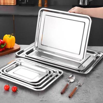 Plateau rectangulaire profond à vapeur en acier inoxydable 304 Shanchongshan