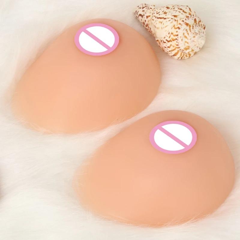1 Pair of silicone breast surgery for role-playing, silicone breast shape crossdressing, transgender sissy queen bra set