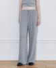 LADY VOLUME Lea Ribbed Wide Pants (Grey)