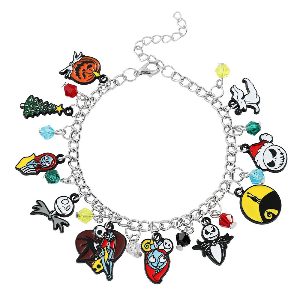 Halloween Anime Cartoon Theme Adjustable Superhero Character Bracelet Accessory