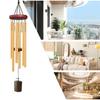 Aluminum Wind Chimes  26 Inches Aluminum Tubing Porch Windchime courtyard garden metal bass decorative pendant wind chimes