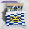 Set Copripiumino Stampato Portsmouth F.C. – include 1 copripiumino e 2 federe coordinate Decorazione per la camera da letto Regali di Natale