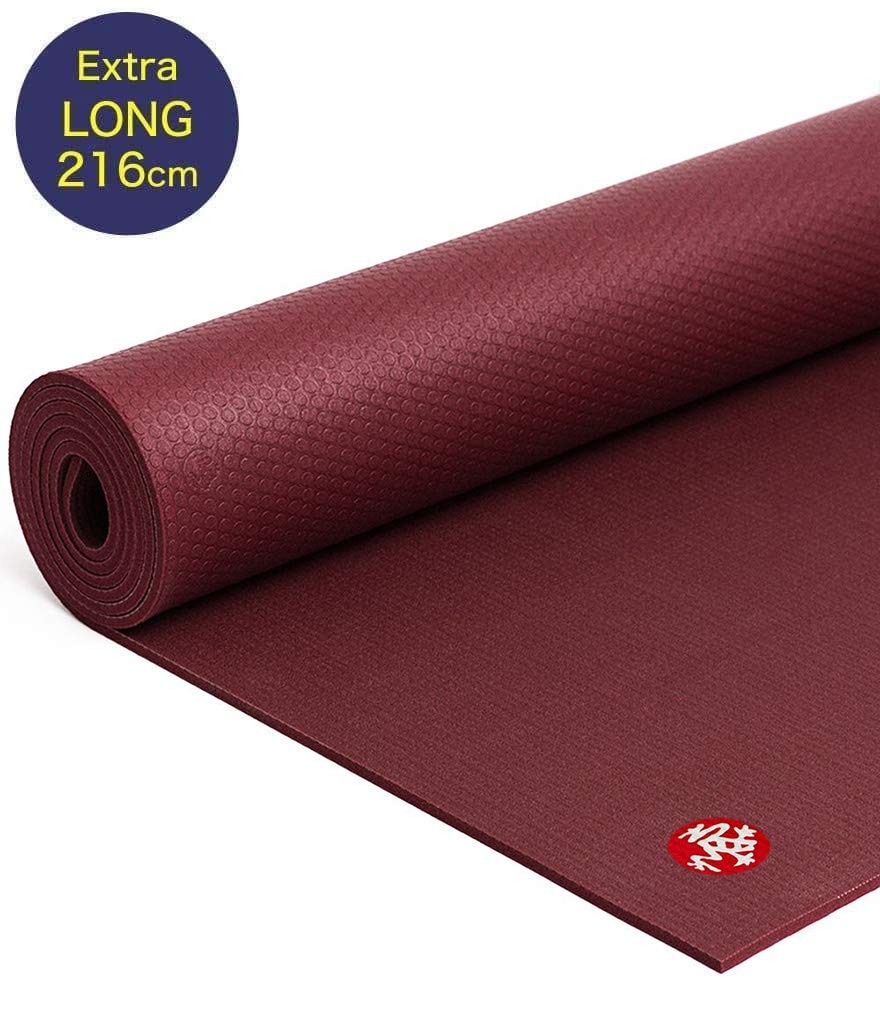 Manduka Yoga Mat 6mm PRO Long Thick High Density Shock Absorption Durable Soundproof Large Size Training Mat Exercise Mat Verve (216cm) Non-Slip /
