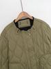 European American Women's Street Fashion Quilted Cotton Jacket