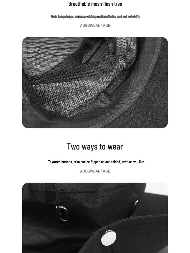 Western Cowboy Hat: Summer Wide Brim Sun Protection for Camping, Climbing & Hiking - Hot-Selling & Free Shipping