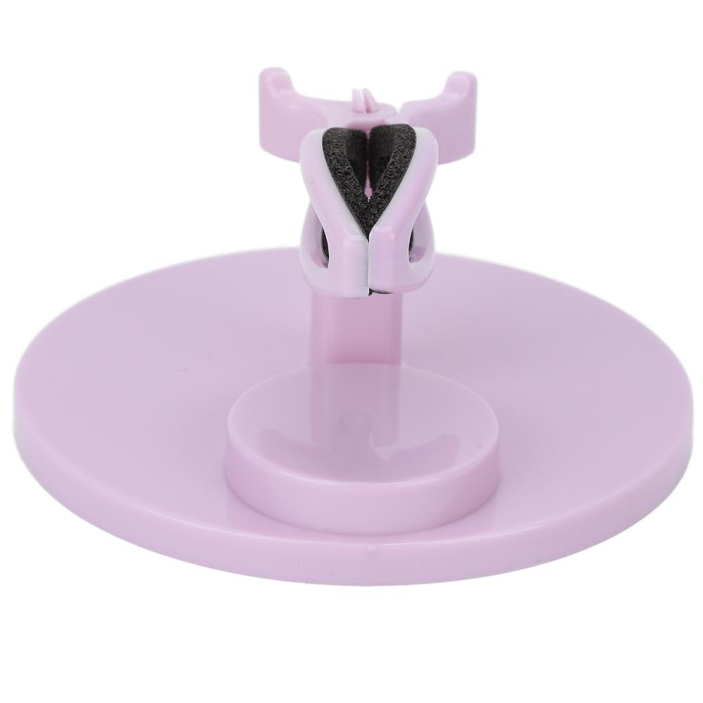 Anti-Fall Stable Base Tilted Nail Polish Stand Ideal For Home Diy Manicure Use