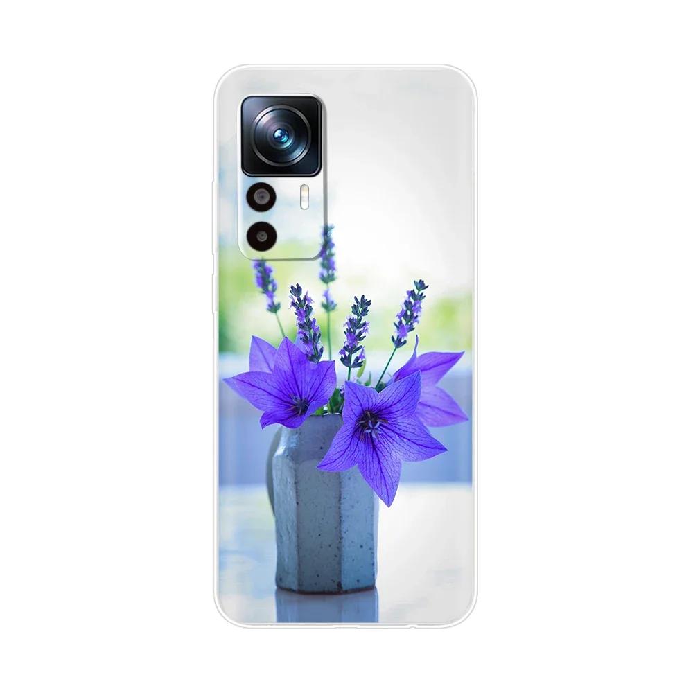 For Xiaomi 12T Pro Case Silicone Fashion Painted Soft Phone Case For Xiaomi 12T Case Back Cover For Xiomi Mi 12T Pro 12 T Bumper