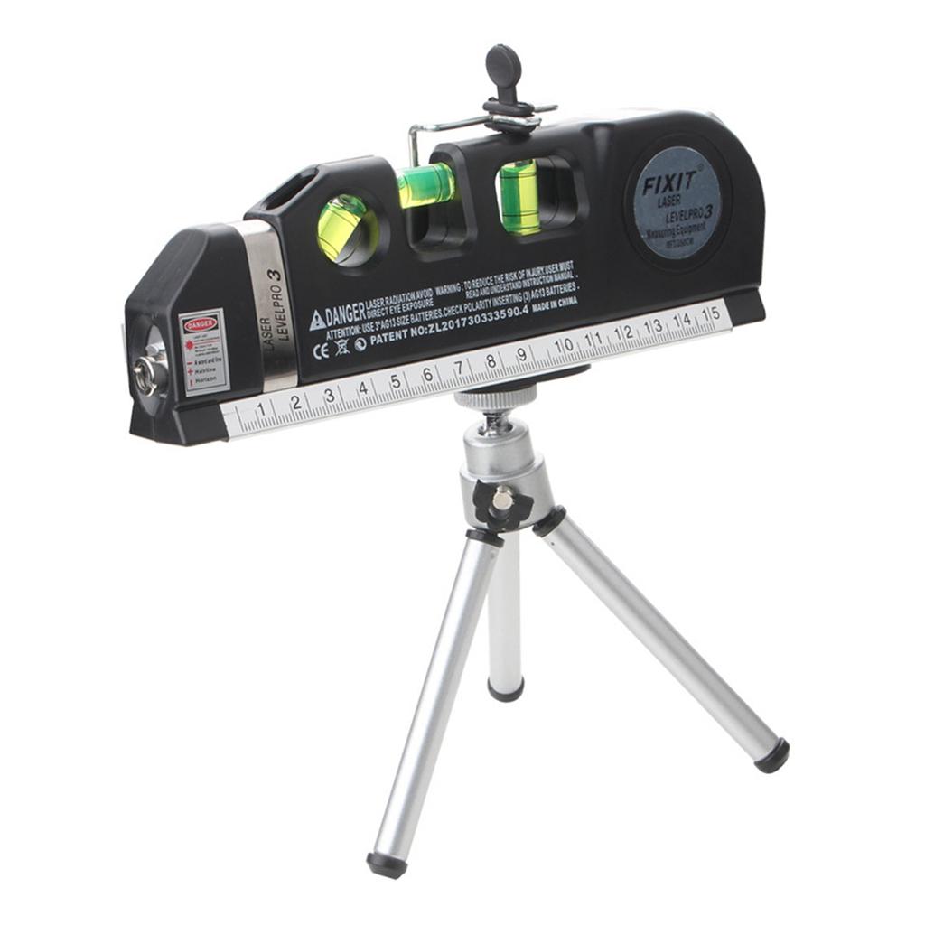 Multi-function Leveling Instrument With Tripod High Precise Straight Line Level Aligner Vertical Measure Tape