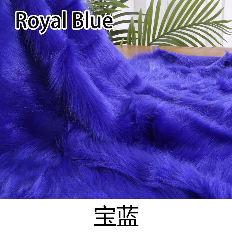 5cm Wool Length 180cm Wide High-grade Imitation Fox Hair Plush Fabric Carpet Fur Clothing Animal Fursuit Hair DIY Sewing Fabric