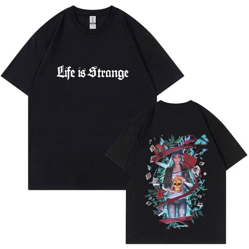 Hot Game Life Is Strange Tshirt Unisex Women Casual Retro Player T Shirts Unisex Women Fashion Vintage Oversized Short Sleeve Tshirt