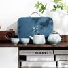 Portable Ceramic Travel Kung Fu Tea Set