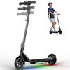 Elektrischer Kinderroller iScooter K2Pro Schwarz, 3 Geschwindigkeiten, Verstellbare Höhe, 150W, Mehrfarbige LEDs, 6-12 Jahre Als Geschenk