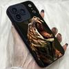 M524 Tiger Design Angel Eyes Soft Phone Cases for iPhone Samsung Galaxy Xiaomi Rdemi Huawei Honor Infinix Realme OPPO Vivo All Model TPU Case