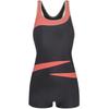 Swimsuit Women's One-piece Conservative Belly-covering Slimming Boxer Swimming Pool Sports Hot Large-size