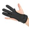 Bow Archery Three Finger Finger Guard Gloves Shooting Protection Protective Gear XL Size