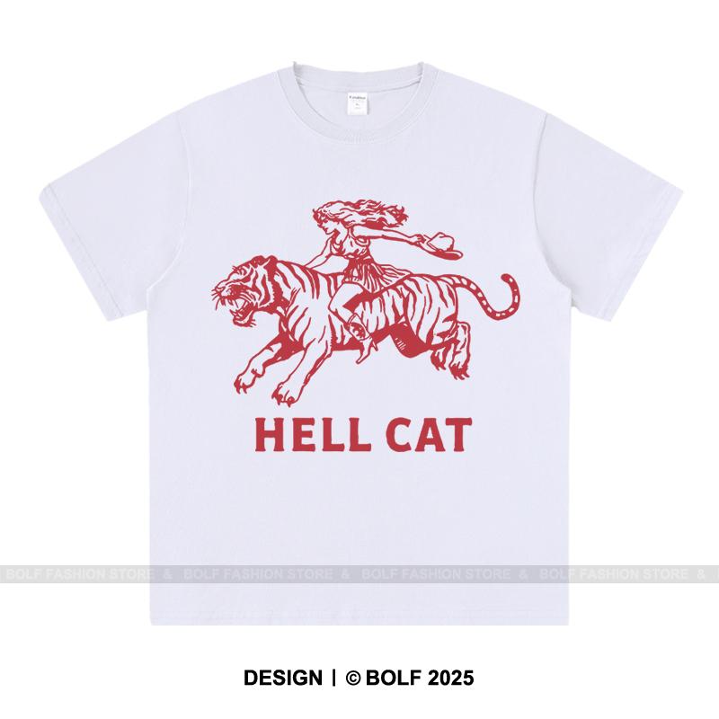 Super Hero Simple Printed 100% Cotton Women's Oversized T-Shirt Loose Fit Graphic Tees Tops for Daily Wear