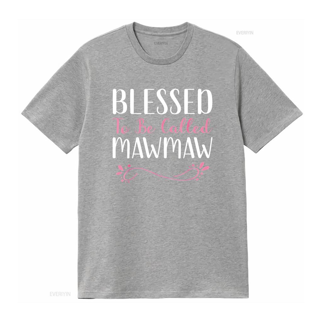 Blessed To Be Called Maw Cute Cool MawMaw T Shirt vintage Washed Unisex Versatile homme Stretched graphic Stylish Breathable
