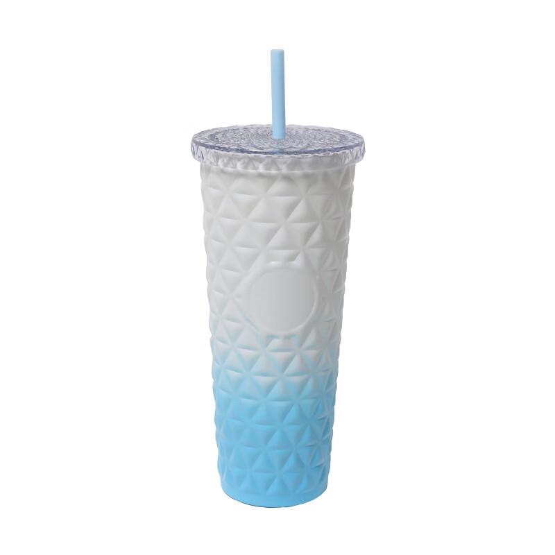 Shangqi Gradient Insulated Tea Tumbler with Straw
