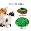 Soft Fabric Snuffle Mat Dual Use Food Hiding Toy Food Search Slow Feeder  Dog Training