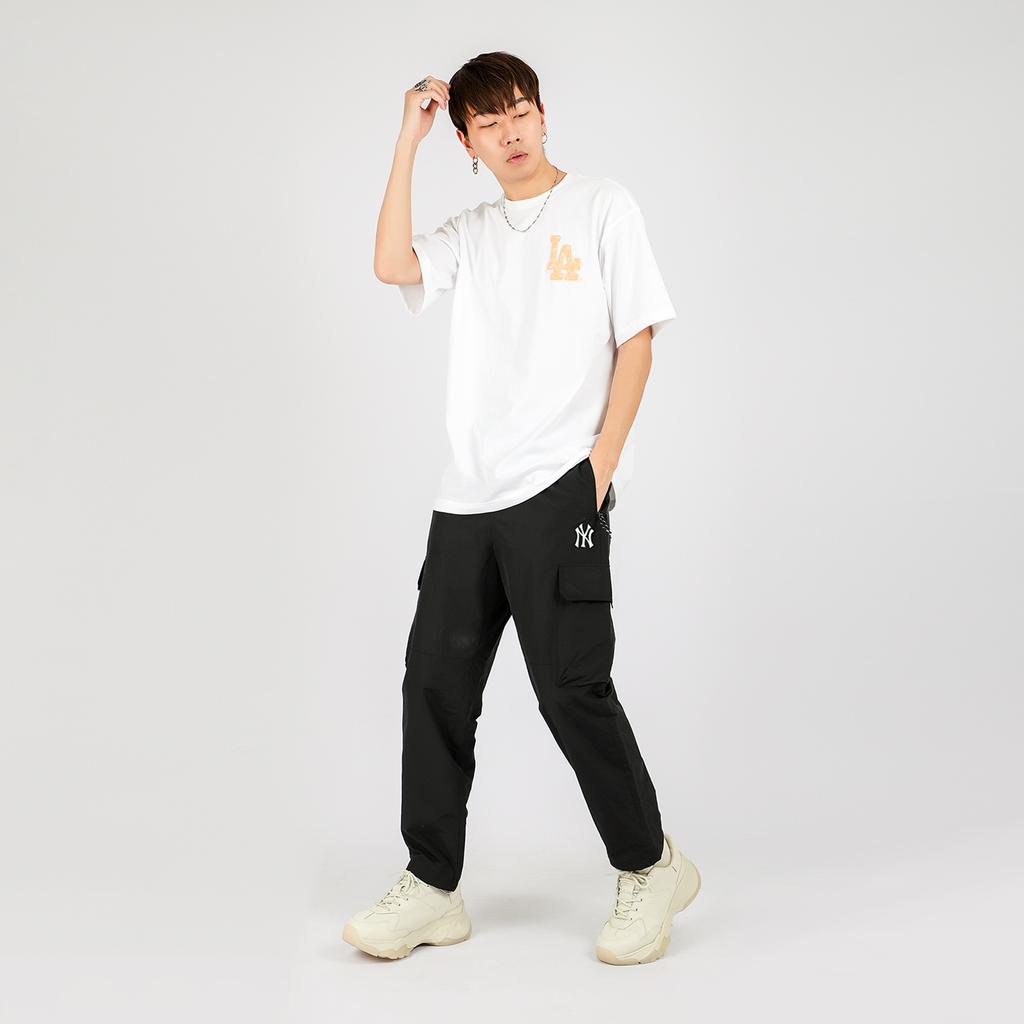 New MLB New York Yankees Casual Pants Unisex Black 31WPU8111-50L