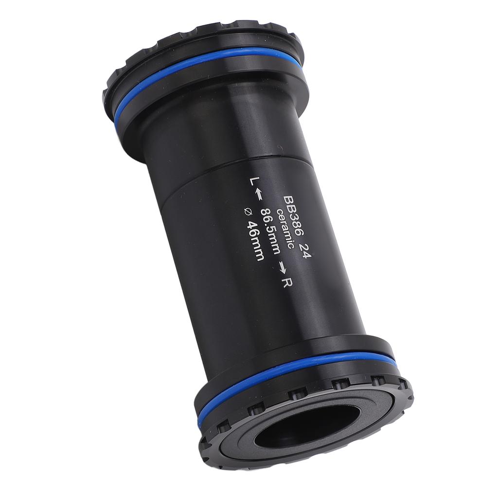 Bike Bottom Bracket Lightweight Aluminum Alloy Low Noise Ceramic Hollow Bottom Bracket with Wrench