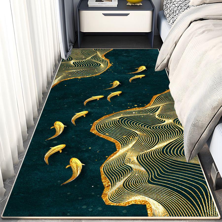 3D Carpet Strip Mat Anti Slip Mat Kitchen Mat Bay Window Mat Bedroom Bedside Mat Room Floor Mat