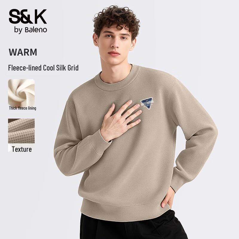Baleno S&K Series Men's Heavyweight Crew Neck Sweatshirt
