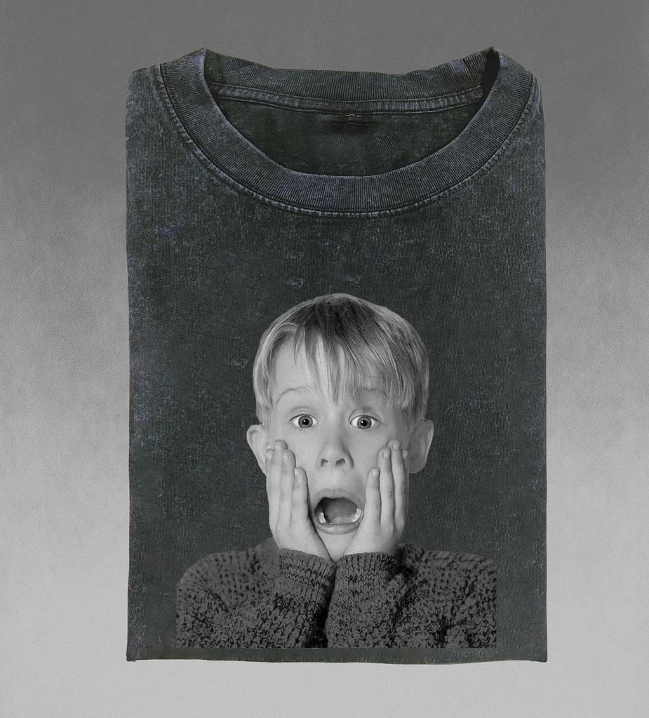 Comfort Colors Classic Holiday Prankster T-Shirt, Iconic 90s Christmas Film Tee, Young Mischief Adventures Shirt
