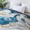 Summer Cotton Gauze Enlarged Thickened Throw Blanket Towel Quilt Cover Blanket Office Nap Blanket Household Air Conditioning Single Blanket