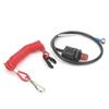 Emergency Stop Switch Safety Tether 6E9 82575 09 Fit for Yamaha Outboard 15HP 25HP 30HP 40HP 2 Stroke