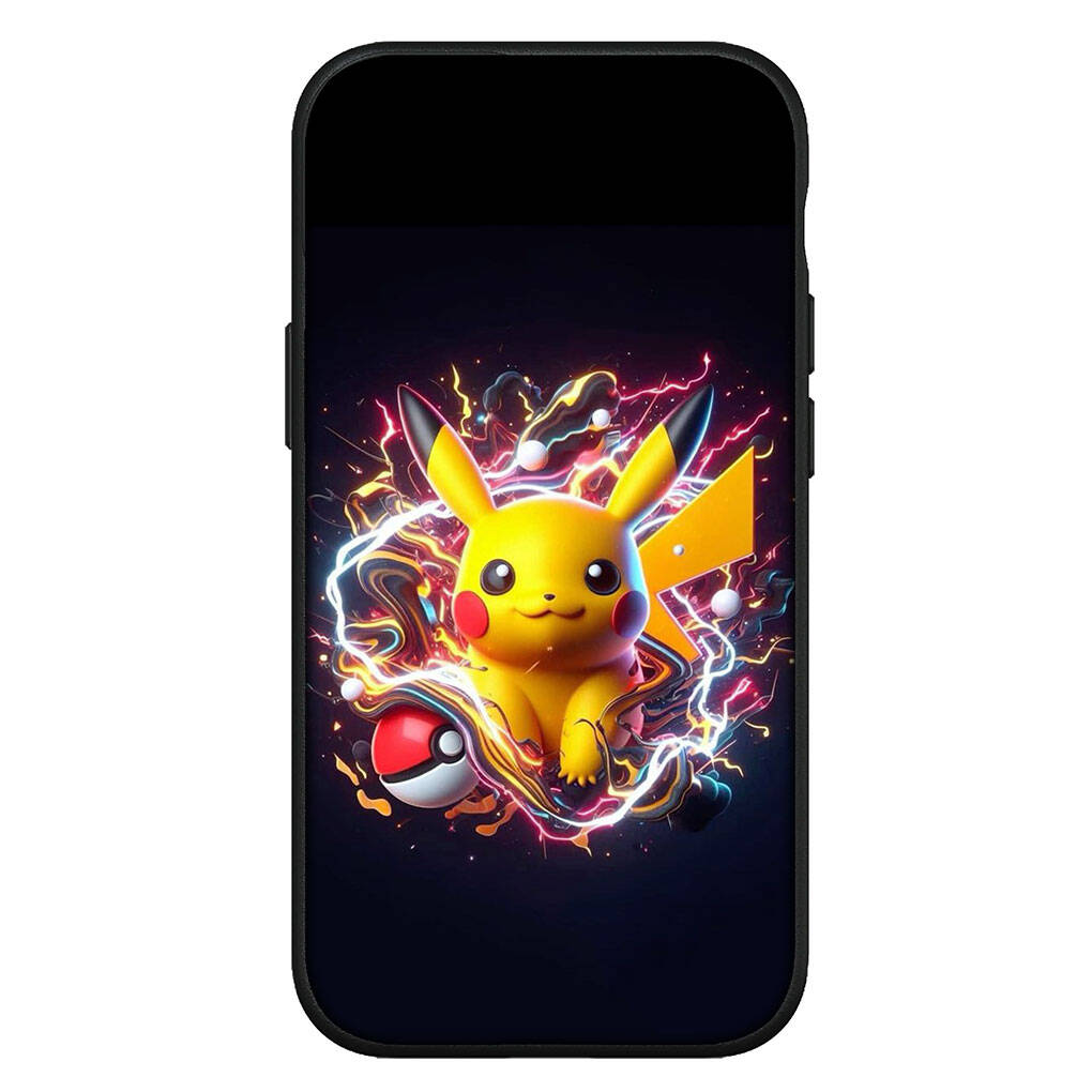 Cover for iPhone 17 16 15 Xiaomi Poco Redmi Note 14 13 12 11 Pro Max X 9 Samsung Galaxy S25 S24 S23 OPPO Huawei Pokemon Pikachu Charmander Phone Case
