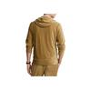 Polo Ralph Lauren FW22 Solid Color Logo Embroidered Hooded Drawstring Zip-Up Sweatshirt Men sweatshirt Brown 710877154-002