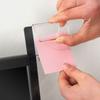 Name Card Box Transparent Memo Clamp Screen Message Board Desktop Organization Monitor Display