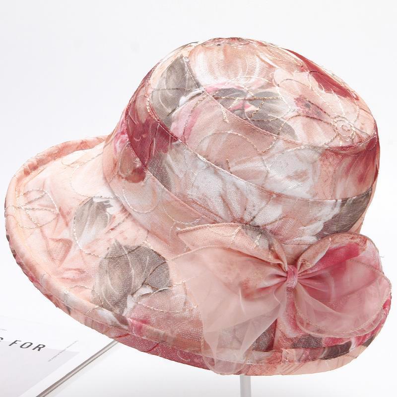 

Шляпы среднего и пожилого возраста, дышащая летняя шляпа от солнца для женщин, шляпа от солнца для защиты от солнца, шляпа для матери среднего возраста, шляпа рыбака 55-59CM