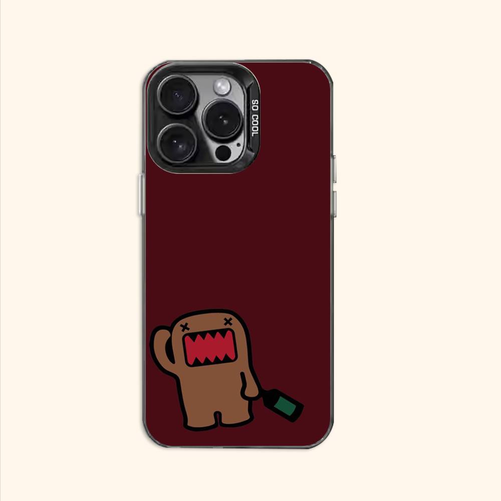 Cute D-Domo K-Kun Case for iPhone 11 12 13 14 15 16 17 Pro Max XS X XR Cover