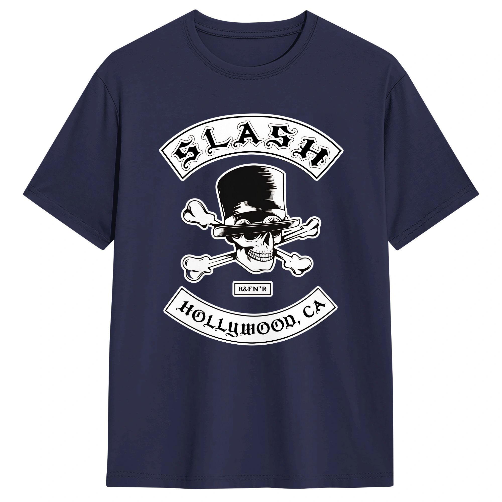 

Legendary guitarist Slash TShirt Summer Trendy Cool T Shirts Men 100 Cotton ONeck Plus Size Tees Short Sleeves Y2K Funny Tops 4XL