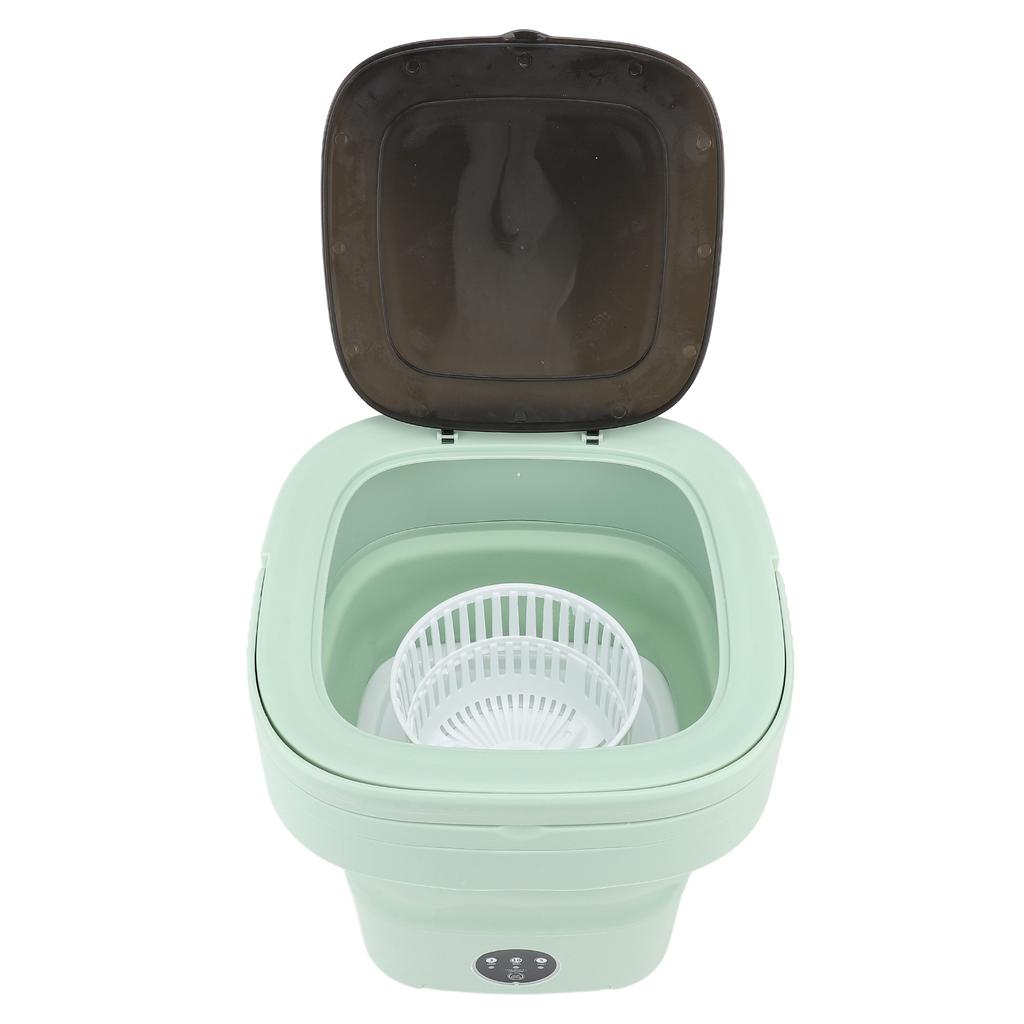 Portable Washing Machine 11L Mini Foldable Washer Powerful Laundry Washer for Apartment RV Camping Travel Hotel