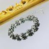 Men's Retro Punk Skull Metal Bracelet: Creative, Bold, European & American Style Fashion Accessory