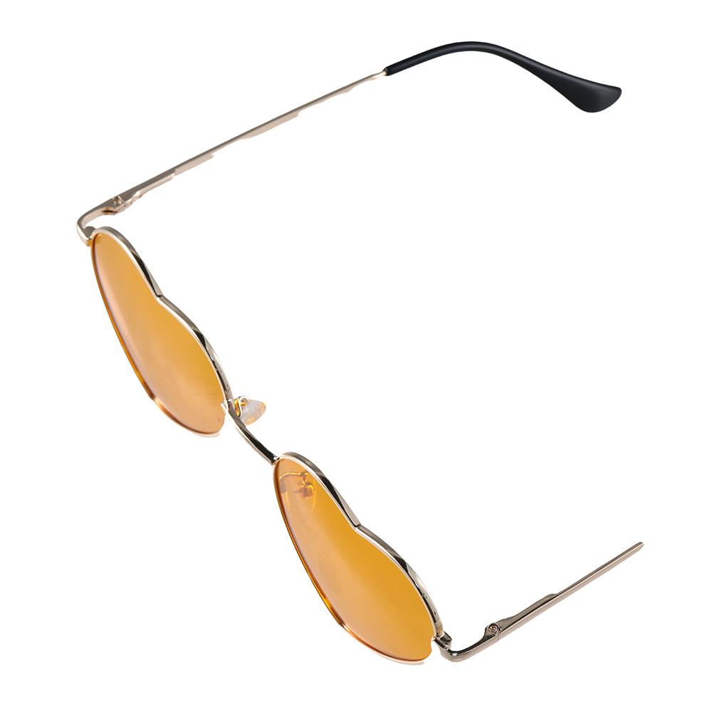 UV400 Protection Vintage Eyewear Heart-Shaped Glasses Women Heart Sunglasses Polarized Glasses