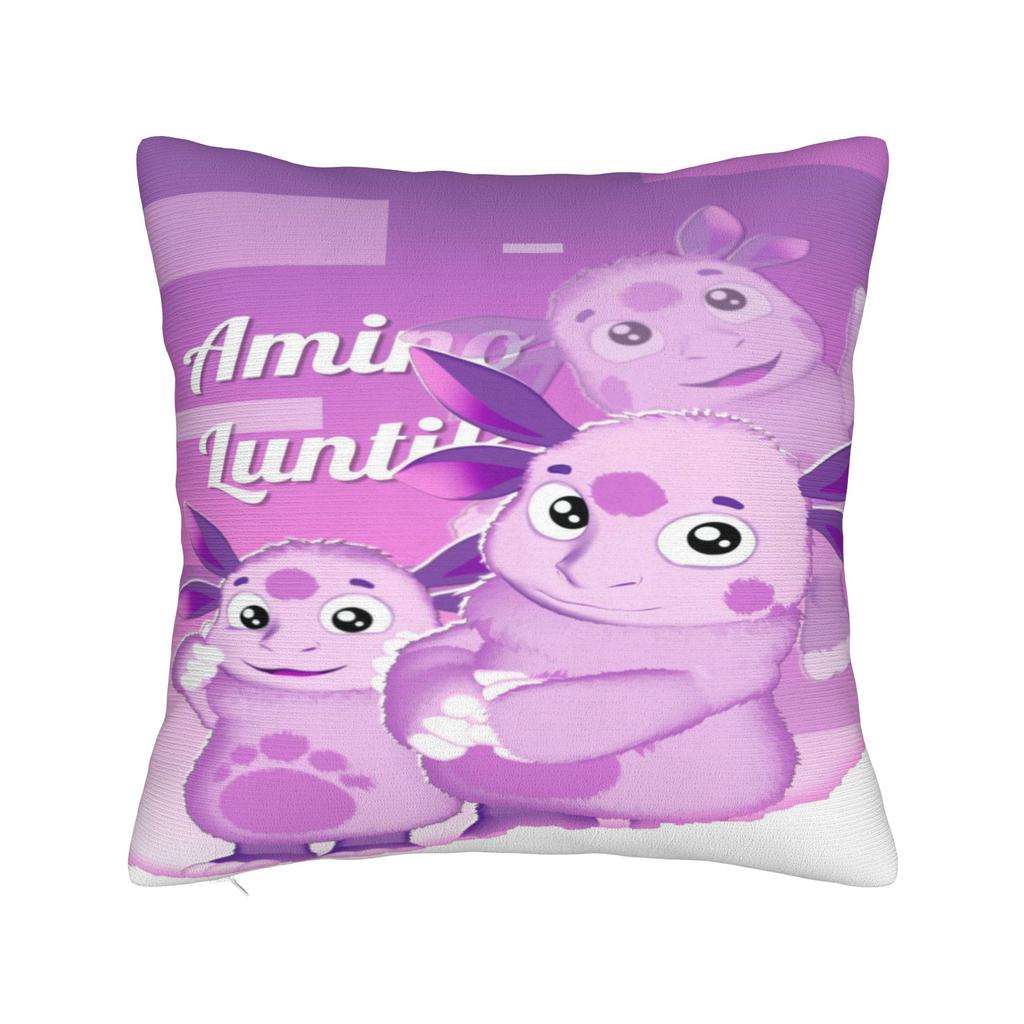 Luntik Zeichentrick  Bedruckte Kissenbezüge Kissenhülle Kissenbezüge Warme Bettdekoration Reißverschluss Mehrere Größen