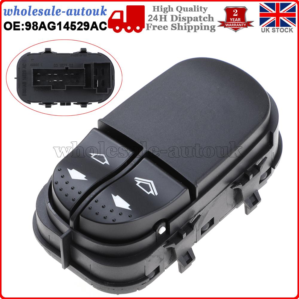 Double Electric Window Control Switch Button For Ford Focus 98-04 98AG14529AC