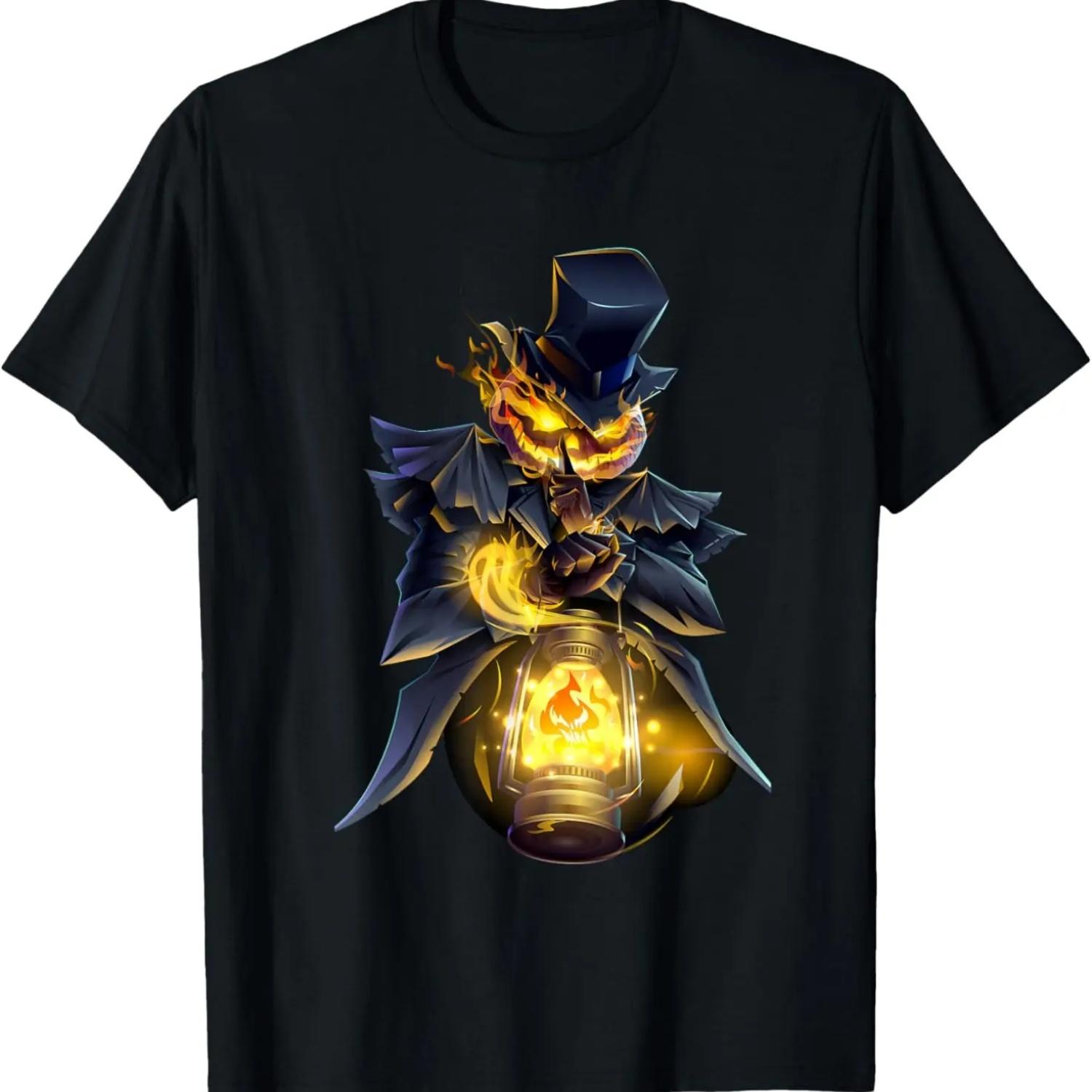 

Halloween pumpkin scary Jack O Lantern Boy Girl Men Women T-Shirt S чёрный