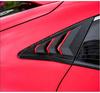 Side Air Vent Window Louver Cover For Honda Civic 2016-21 10th Hatchback Type R