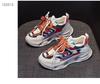 European station dad shoes women 2025 spring and summer explosion Internet celebrity leather color matching platform comfortable sports and leisure s