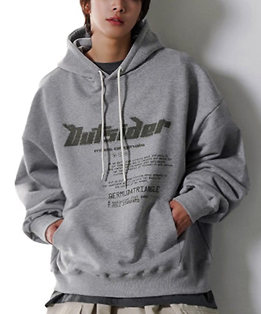 Outsider Original Sweat Hoodie Grey