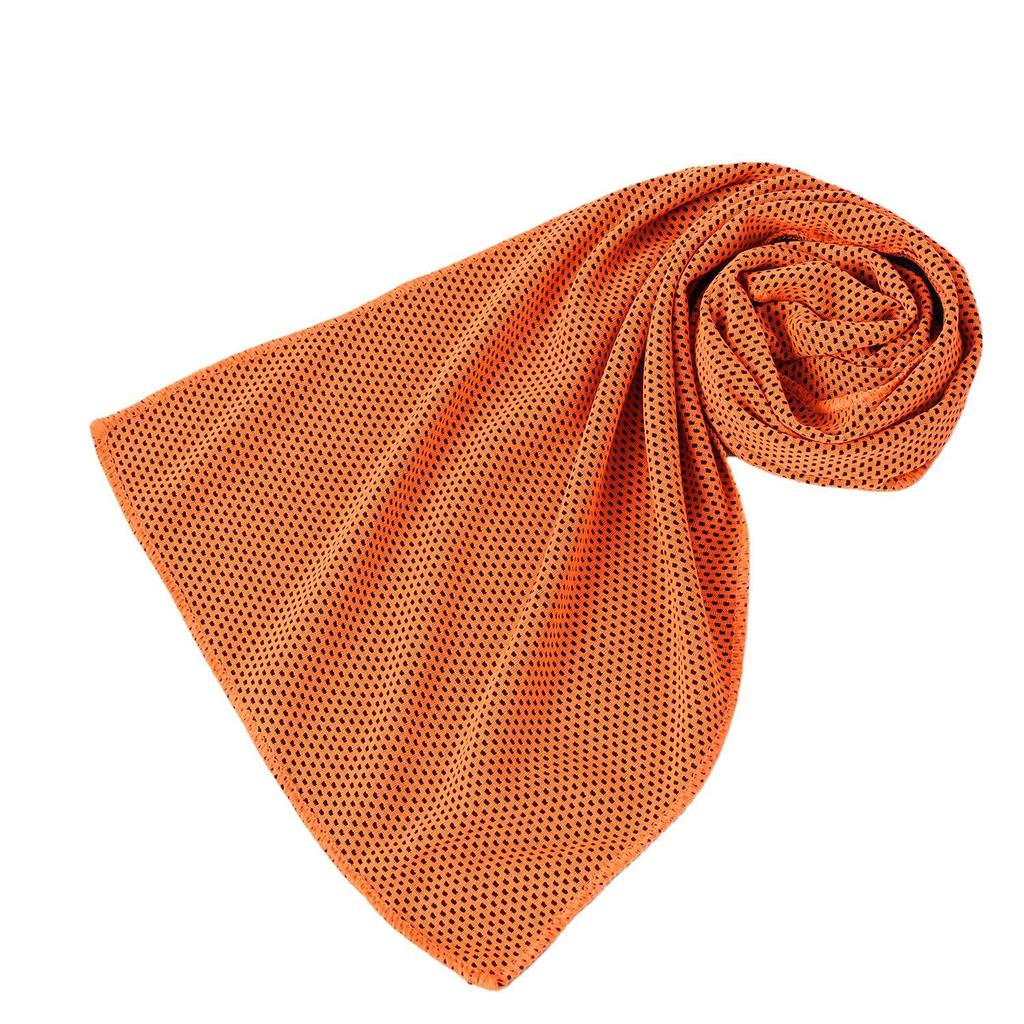Serviette de Sport Rafraîchissante en Soie Glacée - Séchage Rapide, Logo Personnalisable, Parfaite pour le Fitness au Printemps et en Été
