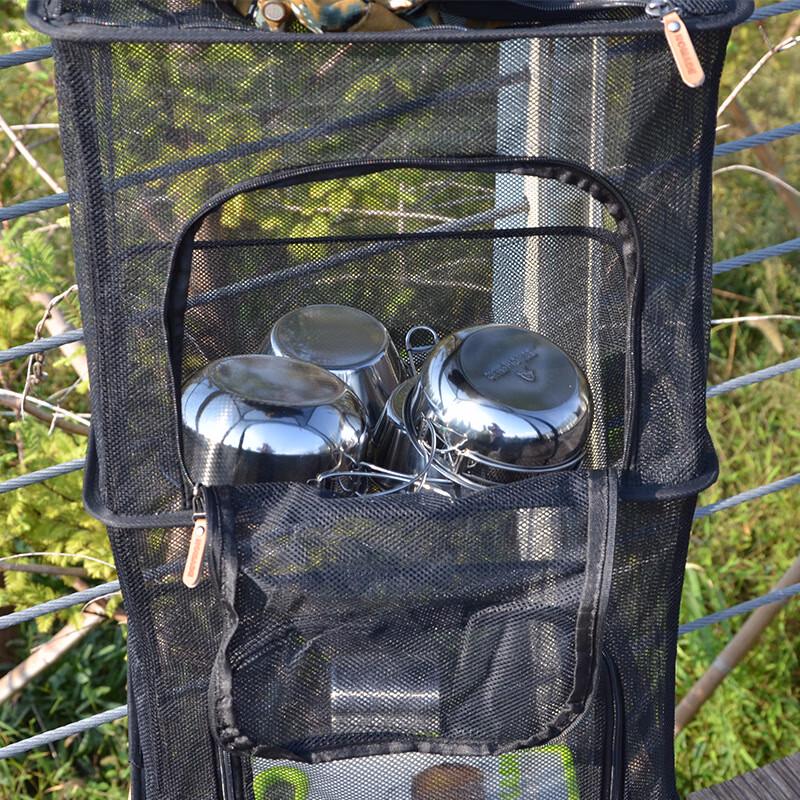 Outdoor Camping Hanging Mesh Drying Rack